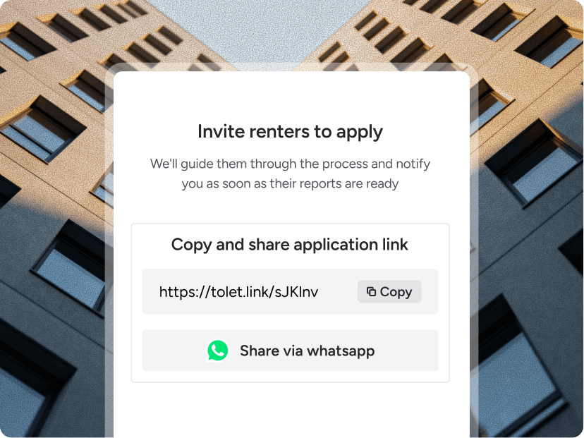 Create application link