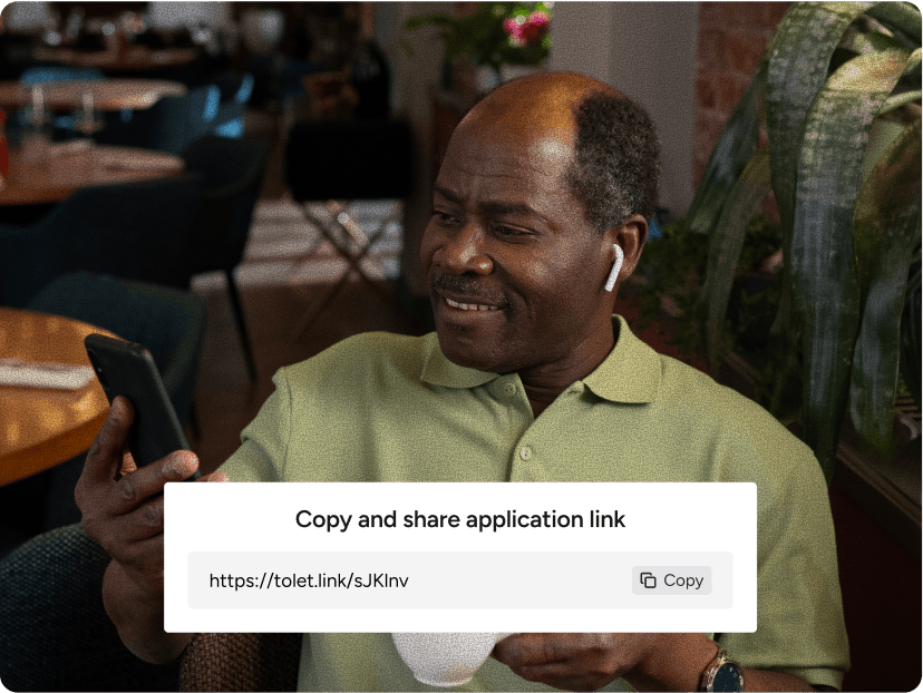 Create application link interface